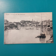 Cartolina Roma - Il Tevere Visto Dalla Marmorata. Viaggiata 1915 - Fiume Tevere