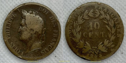 2472 FRANCIA 1844 LOUIS PHILIPPE I 10 CENT 1844 - Andere & Zonder Classificatie