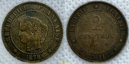 2545 FRANCIA 1878 FRANCE 2 CENTIMES 1878 A - Andere & Zonder Classificatie