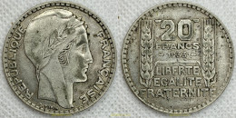 2702 FRANCIA 1933 20 FRANCS 1933 FRANCE SILVER - Other & Unclassified