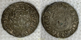 2757 HUNGRIA 1628 1 DENÁR FERDINAND II 1628 KB - Hongrie