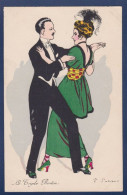 CPA FABIANO Erotisme Femme Woman Art Nouveau écrite BG PARIS 598 Danse - Fabiano