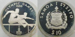 2912 SAMOA 1980 SAMOA 10 DOLLARS 1980 OLYMPIC GAMES - Amerikaans-Samoa