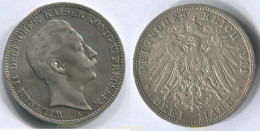 2954 ALEMANIA 1911 ALLEMAGNE SAXE FREDERIC AUGUST III 3 MARK 1911 A - Germania