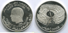 2962 TUNEZ 1969 TUNEZ 1 DINAR 1969 THYSDRUS ELDJEM - Tunisia