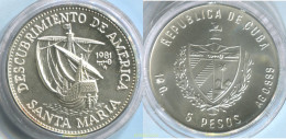 2968 CUBA 1981 CUBA 5 PESOS 1981 SANTA MARIA - Cuba