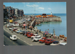 Le Tréport Le Quai François 1er Et L'avant Port Renault 4l, Citroen Hy, Marché Aux Poissons - Le Treport