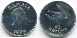 3019 ZAMBIA 1979 ZAMBIA 10 KWACHA 1979 - Zambie