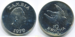 3019 ZAMBIA 1979 ZAMBIA 10 KWACHA 1979 - Sambia