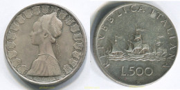 3032 ITALIA 1959 ITALIA 500 LIRAS 1959 - Da Identificare