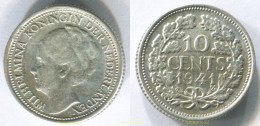 3041 HOLANDA 1941 PAYS-BAS 10 CENTS 1941 WILHELMINA - 1815-1840: Willem I.
