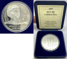 3178 ESPAÑA 1997 25 ECUS DE CATALUNYA 1997 POMPEU FABRA - 10 Céntimos