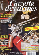 GAZETTE DES ARMES N° 293 Militaria Luger P.08 , Sabres An IV , Carabine Fruwirth , Pistolet Malherbe , Baionnette 1903 - Français