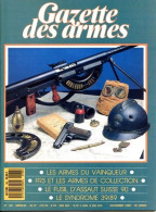 GAZETTE DES ARMES N° 183 Militaria Fusil D'Assaut Suisse , Gebirgsjäger , Carabine Hakim Egyptienne , Syndrome 39/89 - Francese