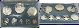 3319 BELIZE 1974 BELIZE FULL SILVER 8 COIN 1974 PROOF SET - ORIGINAL PACKAGING - Belize