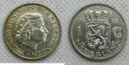 3518 HOLANDA 1955 NETHERLANDS JULIANA 1 GULDEN 1957 - 1815-1840: Willem I.