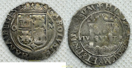 3691 ESPAÑA 1506 JUANA Y CARLOS 1506-1516 2 REALES - Verzamelingen