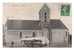 Carte Postale Ancienne - Circulé - Dép. 77 - LIEUSAINT - Eglise - Other & Unclassified