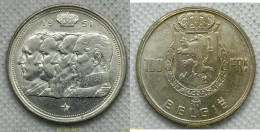 3825 BELGICA 1951 BELGIUM 1951 100 FRANCS - 10 Centimes & 25 Centimes