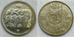 3859 BELGICA 1950 BELGIUM 1950 100 FRANCS - 10 Centimes & 25 Centimes