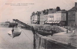 Saint Valery En Caux  - Le Port Et Le Quai D'Amont -  CPA °J - Saint Valery En Caux