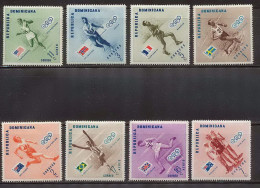 001 Sport Jeux Olympiques (olympic Games) N° 457/61 Melbourne 1956 Dominicana (République Dominicaine) Neuf ** Mnh - Dominican Republic