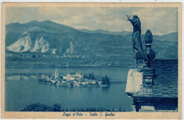 C.P.  PICCOLA   LAGO  D' ORTA   ISOLA  SAN  GIULIO     2 SCAN (VIAGGIATA) - Verbania