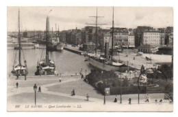 Carte Postale Ancienne - Circulé - Dép. 76 - LE HAVRE - Quai LAMBLARDIE - Harbour