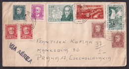 BRASIL. 1957/Brasil, Mixed Franking Envelope/Via Aerea. - Covers & Documents