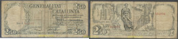 8036 ESPAÑA. Emisiones Locales Republicanas 1936 GENERALITAT DE CATALUNYA 2,50 PESETAS 1936 - Altri & Non Classificati