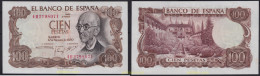 4488 ESPAÑA 1970 100 PESETAS MANUEL FALLA 1970 - Altri & Non Classificati