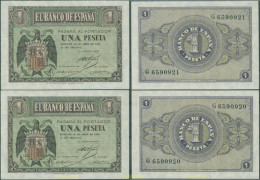 699 ESPAÑA 1938 1 PESETA ESTADO ESPAÑOL 30 DE ABRIL DE 1938 BURGOS - Autres & Non Classés