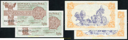 704 ESPAÑA 1937 1 PESETA 1937 REPUBLICA - Other & Unclassified