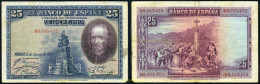 736 ESPAÑA 1928 25 PESETAS 1928 CALDERON DE LA BARCA - Other & Unclassified