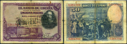 791 ESPAÑA 1928 50 PESETAS 1928 VELAZQUEZ. - Autres & Non Classés