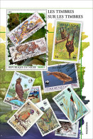 Niger 2023, WWF On Stamps, Frog, Monkey, Parrot, Bird Of Prey, Cat, Penguin, BF - Gatti