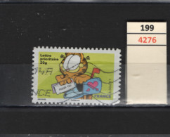 PRIX F. Obl 199 ADH 4276 YT 4498 MIC Pour Toi Garfield 2008 59 - Used Stamps