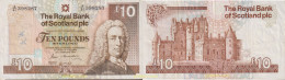 1644 GRAN BRETAÑA. Escocia 1989 SCOTLAND 10 POUNDS 1994 - Autres & Non Classés