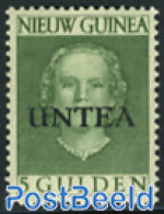 Dutch New Guinea 1962 5g UNTEA, Local Print, Stamp Out Of Set, Mint NH - Autres & Non Classés