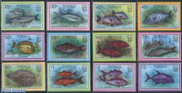 Tuvalu 1997 Definitives, Fish 12v, Mint NH, Nature - Fish - Vissen