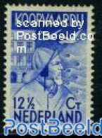 Netherlands 1933 12.5c, Seamens House Stamp Out Of Set, Mint NH - Nuevos