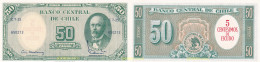 1952 CHILE 1960 CHILE 50 PESOS 1960 - Chili