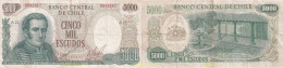 1968 CHILE 1967 CHILE 5000 ESCUDOS 1967 - Cile