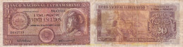 2010 SANTO TOME Y PRINCIPE 1958 SANTO TOME 20 ESCUDOS 1958 - São Tomé U. Príncipe