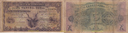 2083 ETIOPIA 1932 ETIOPIA BANK OF ETHIOPIA 5 THALERS 1932 - Ethiopie