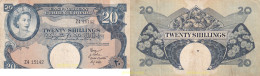 2103 AFRICA ORIENTAL BRITANICA Y UGANDA 2020 20 SHILLINGS ÁFRICA ORIENTAL BRITÁNICA 1958 P.39 - Altri – Africa