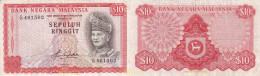 2134 MALASIA 1981 1981 - 1983 MALAYSIA 10 RINGGIT - Malaysie