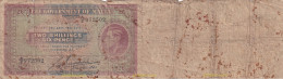 2184 MALTA 1939 MALTA 2/6 PENCE 1939 1940 - Malta