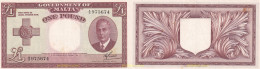 2187 MALTA 1949 MALTA 1 POUND 1949 1951 - Malte