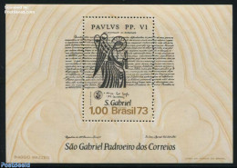 Brazil 1973 St Gabriel S/s, Mint NH, Religion - Religion - Ungebraucht